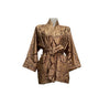 GIACCA KIMONO BRONZO-ROSA ANTICO-SPESE DI SPEDIZIONE COMPRESE