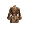 GIACCA KIMONO BRONZO-ROSA ANTICO-SPESE DI SPEDIZIONE COMPRESE