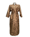 KIMONO spolverino BRONZO/ROSA ANTICO-SPESE DI SPEDIZIONE COMPRESE