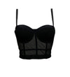 BUSTIER NERO CON STRASS